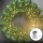 Aigostar - LED udendørs julekrans 72 LED/3×AA Ø 50 cm IP44 varm hvid