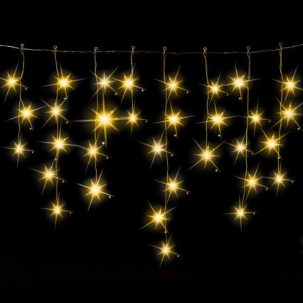 Aigostar - LED udendørs julekæde 200xLED 8x0,6m IP44 varm hvid
