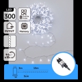Aigostar - LED udendørs julekæde 300 LED / 8 funktioner 18 m IP44 kølig hvid