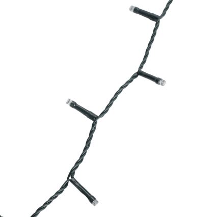 Aigostar - LED Udendørs julelyskæde 200xLED/8 funktioner 13m IP44 kold hvid