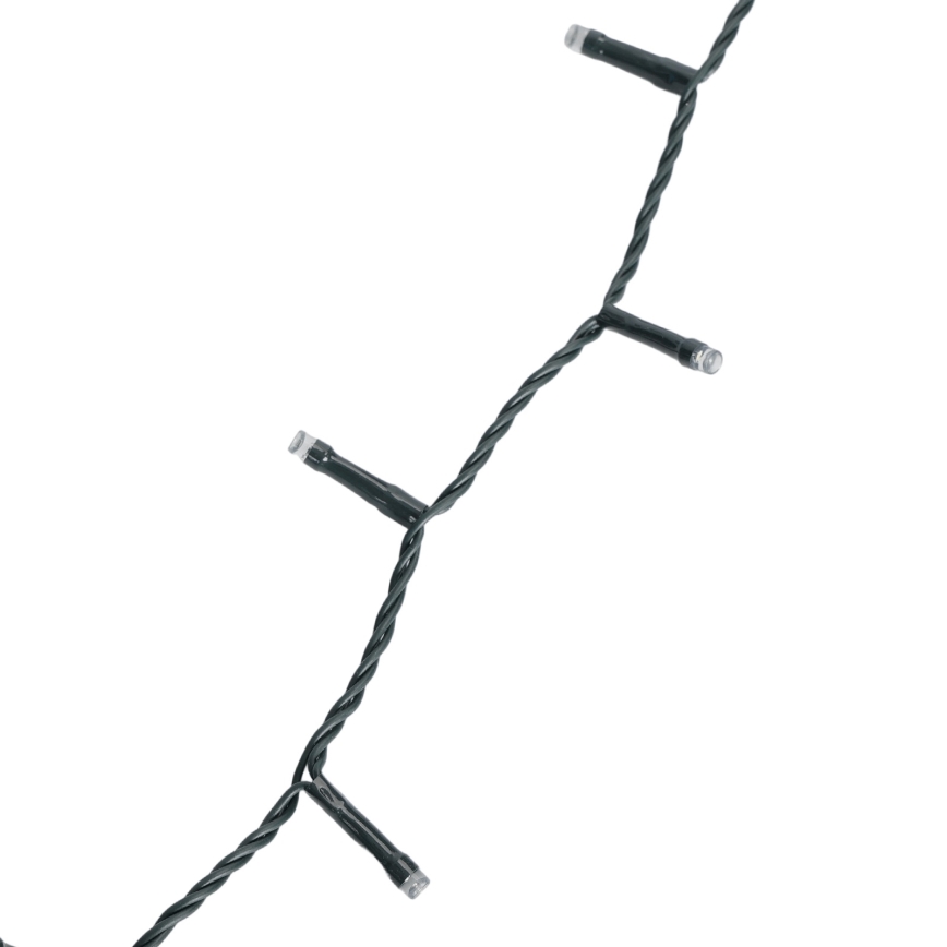Aigostar - LED Udendørs julelyskæde 200xLED/8 funktioner 13m IP44 kold hvid