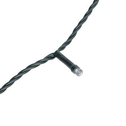 Aigostar - LED Udendørs julelyskæde 200xLED/8 funktioner 13m IP44 kold hvid
