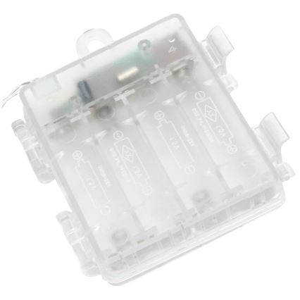 Aigostar - LED udendørs julelyskæde 100 LED/7 funktioner 4xAA-batterier 10,3 m IP44 multifarvet + fjernbetjening
