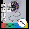 Aigostar - LED udendørs julelyskæde 100xLED/8 funktioner 13m IP44 multifarvet