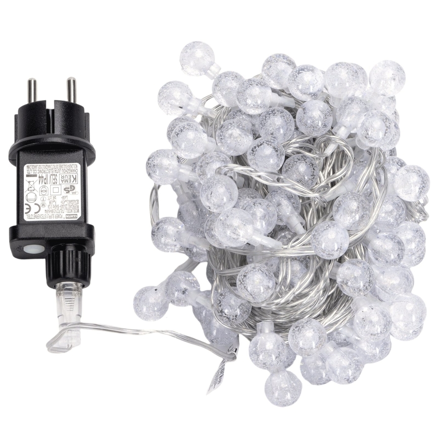 Aigostar - LED Udendørs julelyskæde 100xLED/8 funktioner 13m IP44 multifarvet
