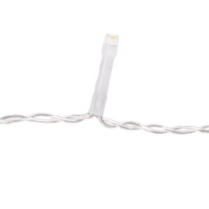 Aigostar - LED Udendørs julelyskæde 100xLED/8 funktioner 8x0,4m IP44 multifarvet