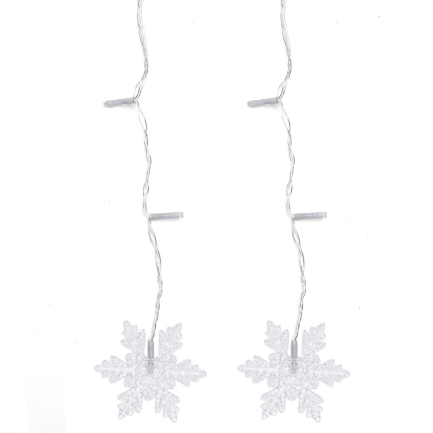 Aigostar - LED udendørs julelyskæde 120xLED/8 funktioner 3x0,7m IP44 varm hvid + fjernbetjening