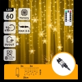 Aigostar - LED Udendørs julelyskæde 120xLED/8 funktioner 3x0,7m IP44 varm hvid + fjernbetjening