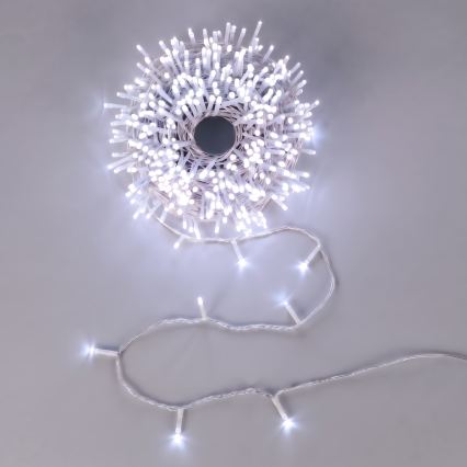 Aigostar - LED udendørs julelyskæde 150xLED/8 funktioner 3xAA 5,3m IP44 blå