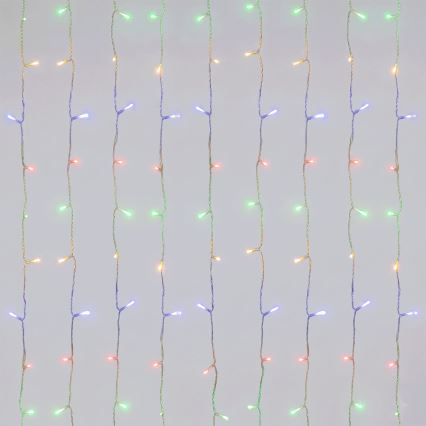 Aigostar - LED udendørs julelyskæde 156xLED/8 funktioner 4,2x1,2m IP44 multifarvet