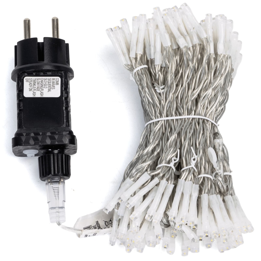 Aigostar - LED udendørs julelyskæde 156xLED/8 funktioner 4,2x1,2m IP44 multifarvet