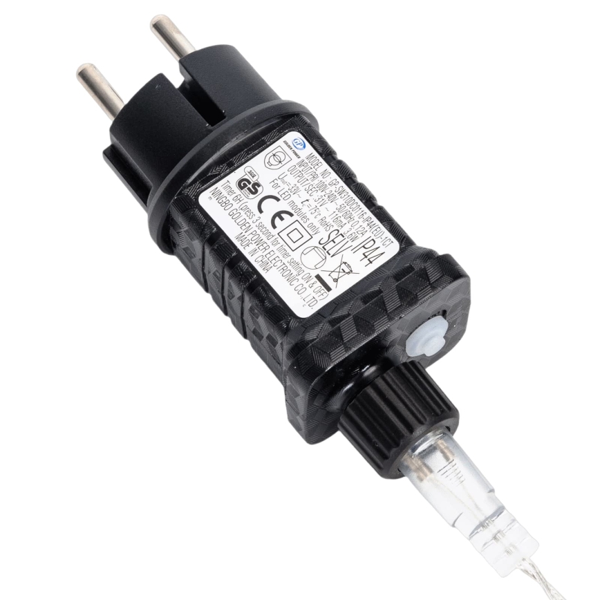 Aigostar - LED udendørs julelyskæde 156xLED/8 funktioner 4,2x1,2m IP44 multifarvet