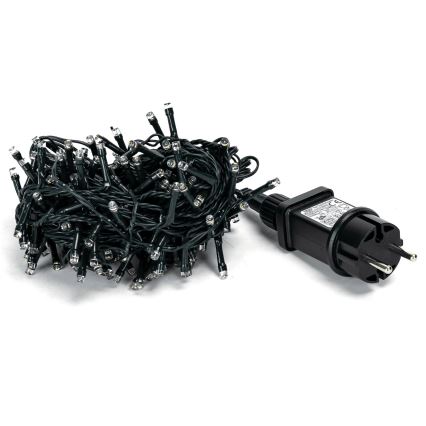 Aigostar - LED udendørs julelyskæde 200 LED/8 funktioner 13 m IP44 varm hvid