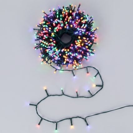 Aigostar - LED udendørs julelyskæde 2000xLED/8 funktioner 103m IP44 multifarvet