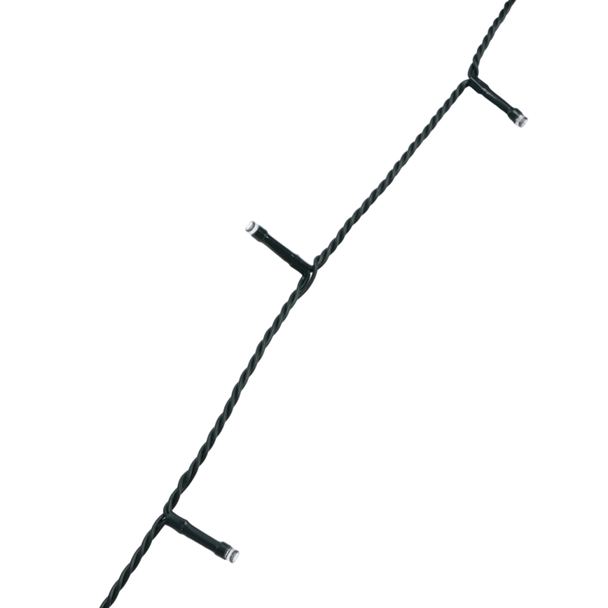 Aigostar - LED udendørs julekæde 200 LED/8 funktioner 20 m IP44 kold hvid