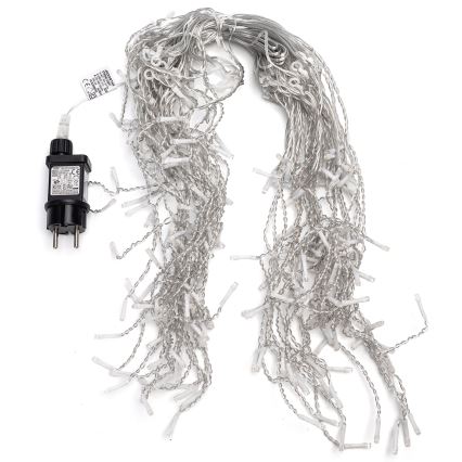 Aigostar - LED udendørs lyskæde 200xLED/8 funktioner 10x0,4m IP44 varm hvid