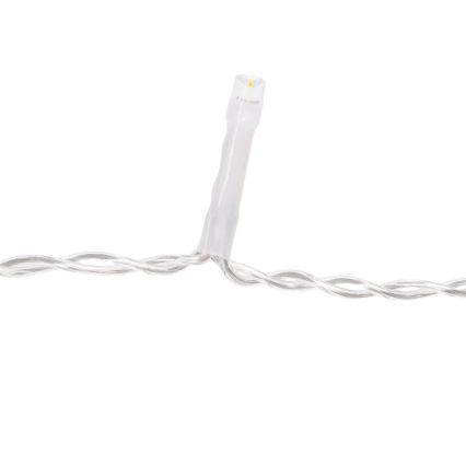 Aigostar - LED Udendørs julelyskæde 200xLED/8 funktioner 3xAA 13x0,6 m IP44 multifarvet