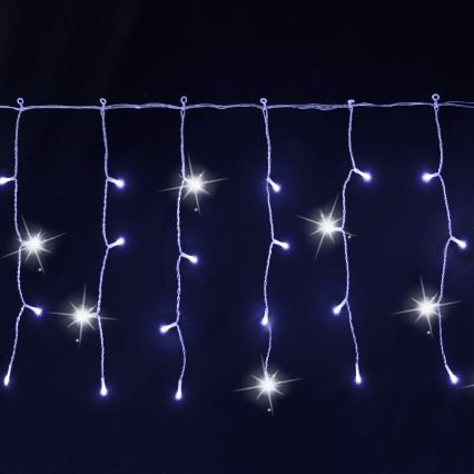 Aigostar - LED udendørs julelyskæde 200xLED 8x0,4m IP44 kold hvid