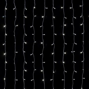 Aigostar - LED udendørs julelyskæde 234xLED 1,2x1,8m IP44 kold hvid