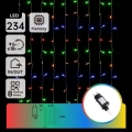 Aigostar - LED udendørs julelyskæde 234xLED/8 funktioner 1,2x1,8 m IP44 flerfarvet