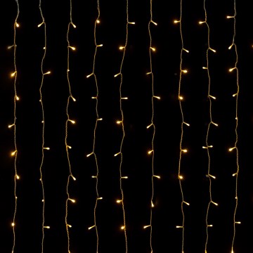 Aigostar - LED udendørs julelyskæde 288xLED 1,5x1,8m IP44 varm hvid