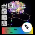 Aigostar - LED udendørs julelyskæde 300 x LED / 8 funktioner 33 m IP44 multifarvet