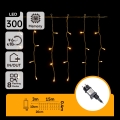 Aigostar - LED udendørs julelyskæde 300xLED/8 funktioner 15x0,4 m IP44 varm hvid