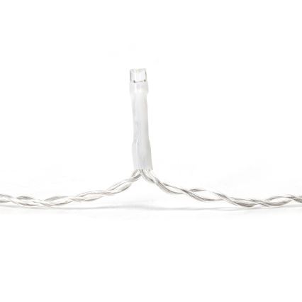 Aigostar - LED udendørs julelyskæde 300xLED/8 funktioner 18x0,4m IP44 multifarvet