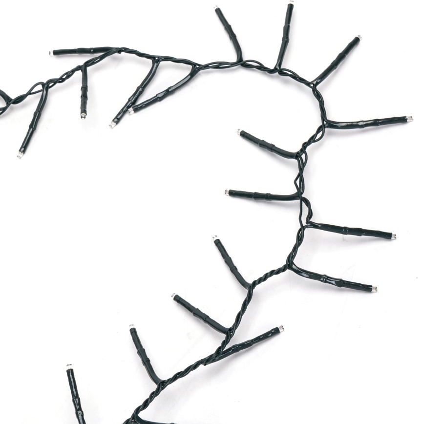 Aigostar - LED udendørs julelyskæde 400xLED/8 funktioner 13 m IP44 kold hvid