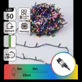 Aigostar - LED udendørs julelyskæde 50xLED/8 funktioner 8m IP44 multifarvet