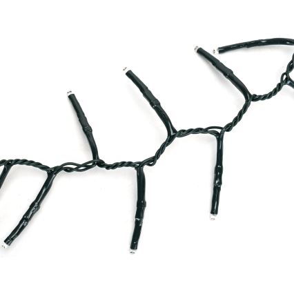 Aigostar - LED udendørs julelyskæde 600 LED/8 funktioner 18 m IP44 kold hvid