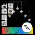 Aigostar - LED udendørs julelyskæde 70xLED/8 funktioner 4,2x1m IP44 flerfarvet