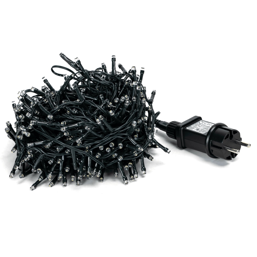 Aigostar - LED udendørs julelyskæde med 400 LED, 8 funktioner, 23 m, IP44, varm hvid