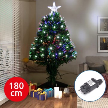 Aigostar - LED Udendørs Juletræ LED/6W/230V 180 cm IP44 kold hvid