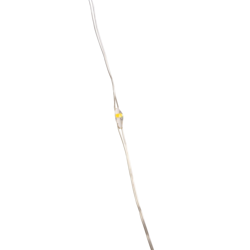 Aigostar - LED udendørs lyskæde 100xLED/8 funktioner 3xAA 10,3 m IP44 varm hvid