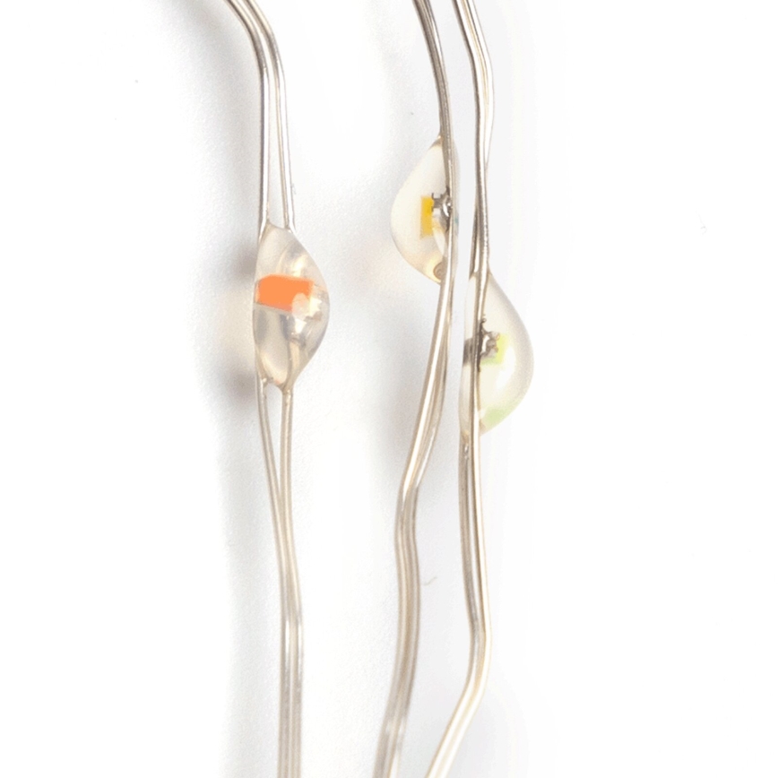 Aigostar - LED udendørs lyskæde 150xLED/8 funktioner/3xAA 15,3m IP44 multifarvet