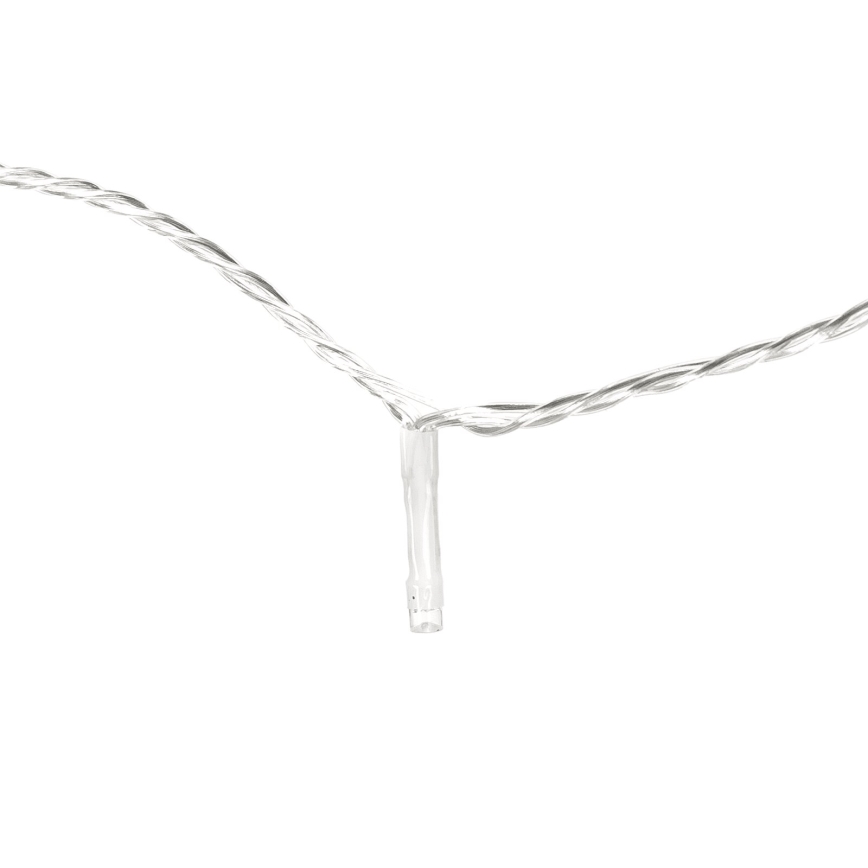 Aigostar - LED udendørs lyskæde 200 LED / 8 funktioner, 23 m, IP44, varm hvid