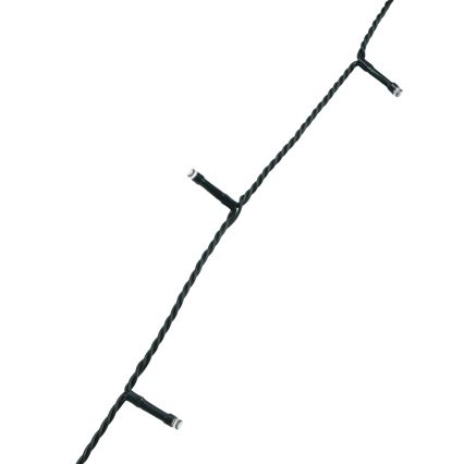 Aigostar - LED udendørs lyskæde 200 LED/8 funktioner 20 m IP44 kold hvid