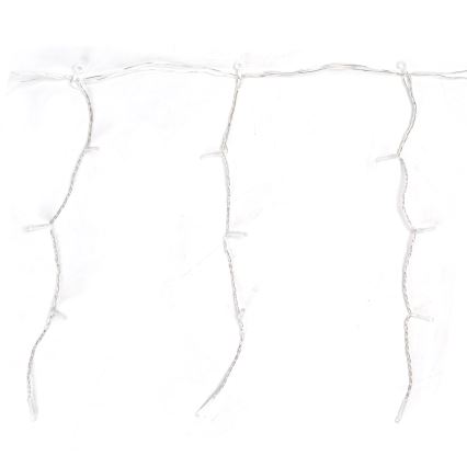 Aigostar - LED udendørs lyskæde 300xLED/8 funktioner 15x0,4 m IP44 kold hvid