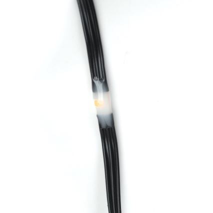 Aigostar - LED udendørs lyskæde 50xLED/8 funktioner 3xAA 5,3m IP44 varmhvid