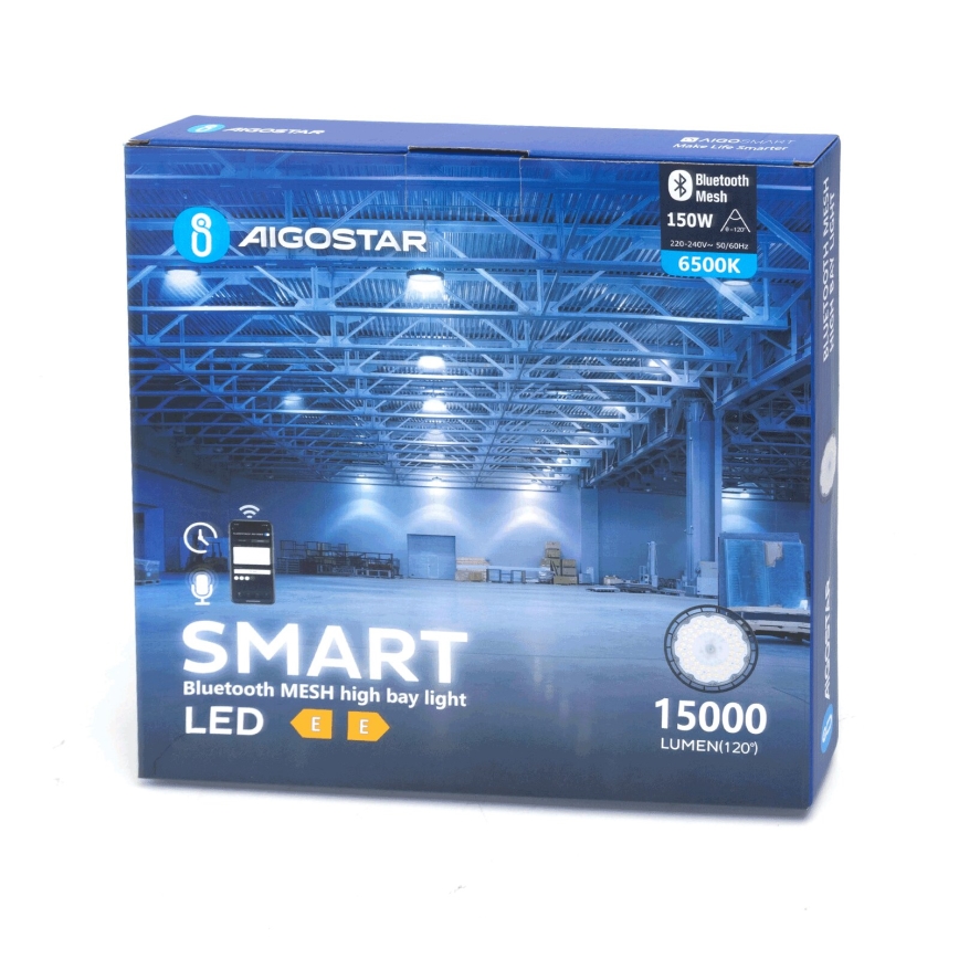 Aigostar - LED Robust dæmpbar udendørs lys MESH High Bay LED/150W/230V 6500K IP65