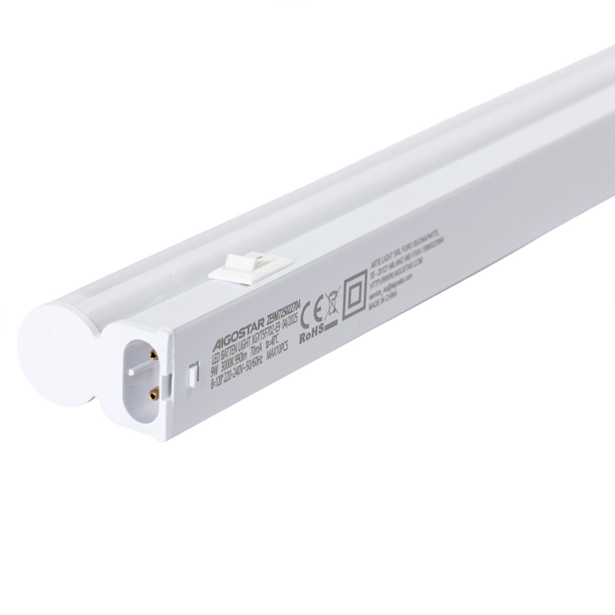 Aigostar - LED underskabsarmatur LED/9W/230V 3000K 57,2 cm