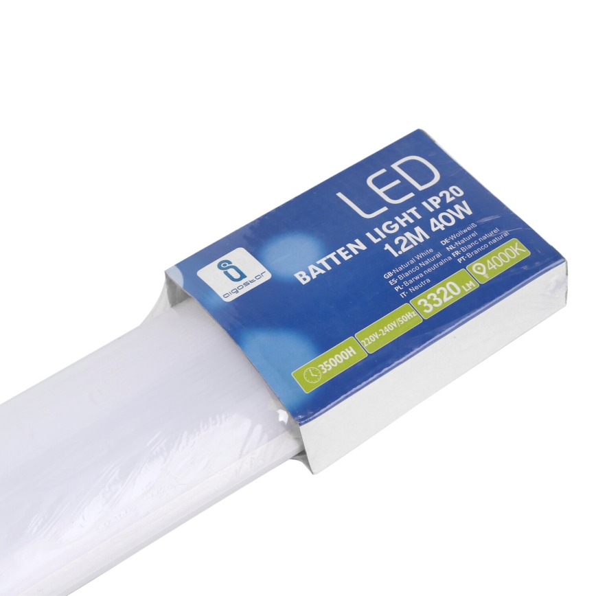 Aigostar - LED underskabslampe LED/40W/230V 4000K 120 cm hvid