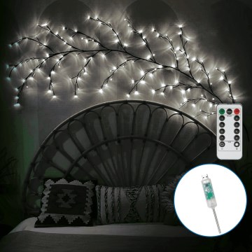 Aigostar - LED Vægdekoration 144xLED/5W/5V kold hvid