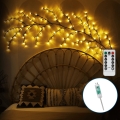 Aigostar - LED Vægdekoration 144xLED/5W/5V varm hvid