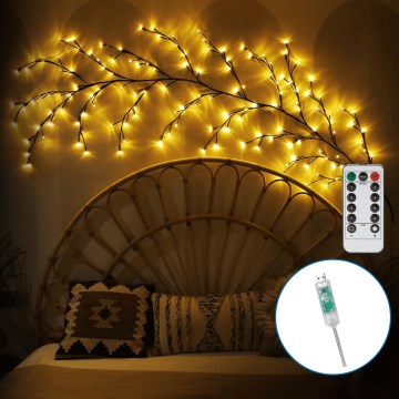 Aigostar - LED Vægdekoration 144xLED/5W/5V varm hvid