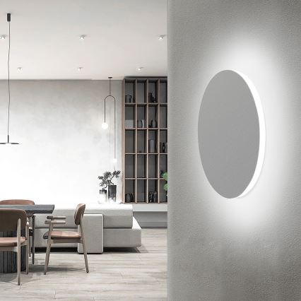 Aigostar - LED væglampe LED/12W/230V 6500K 25 cm hvid