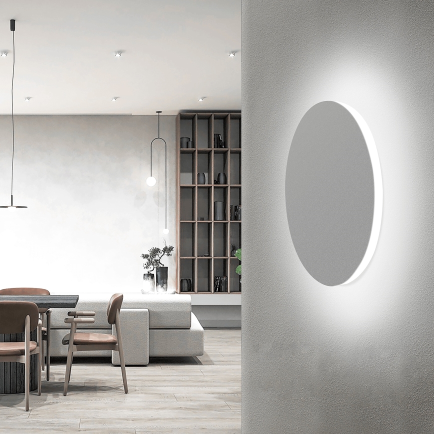 Aigostar - LED væglampe LED/12W/230V 6500K 25 cm hvid