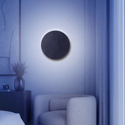 Aigostar - LED vægspot dæmpbar MESH Smart LED/12W/230V 2700-6500K sort