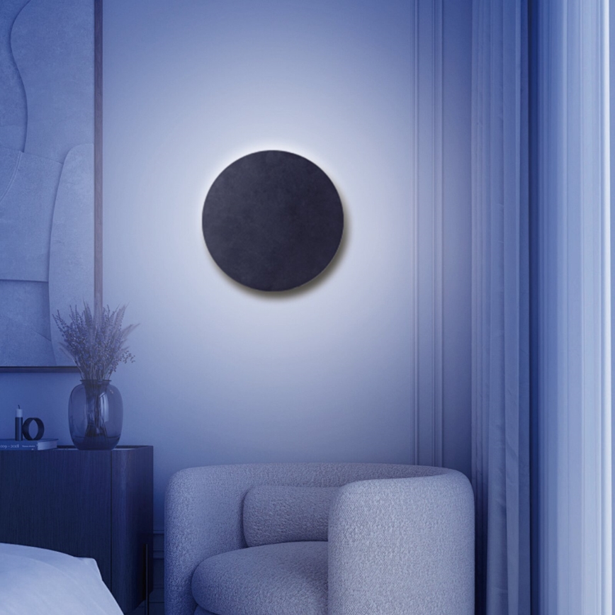 Aigostar - LED vægspot dæmpbar MESH Smart LED/12W/230V 2700-6500K sort